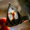 A RECKONING MONTANA AGATE CUFF - Fly Free