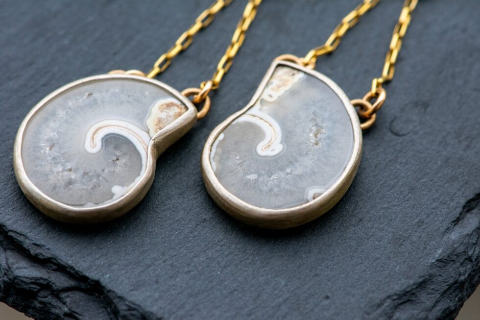 ABULITA BERNICE FOSSILIZED EARRINGS - Fly Free