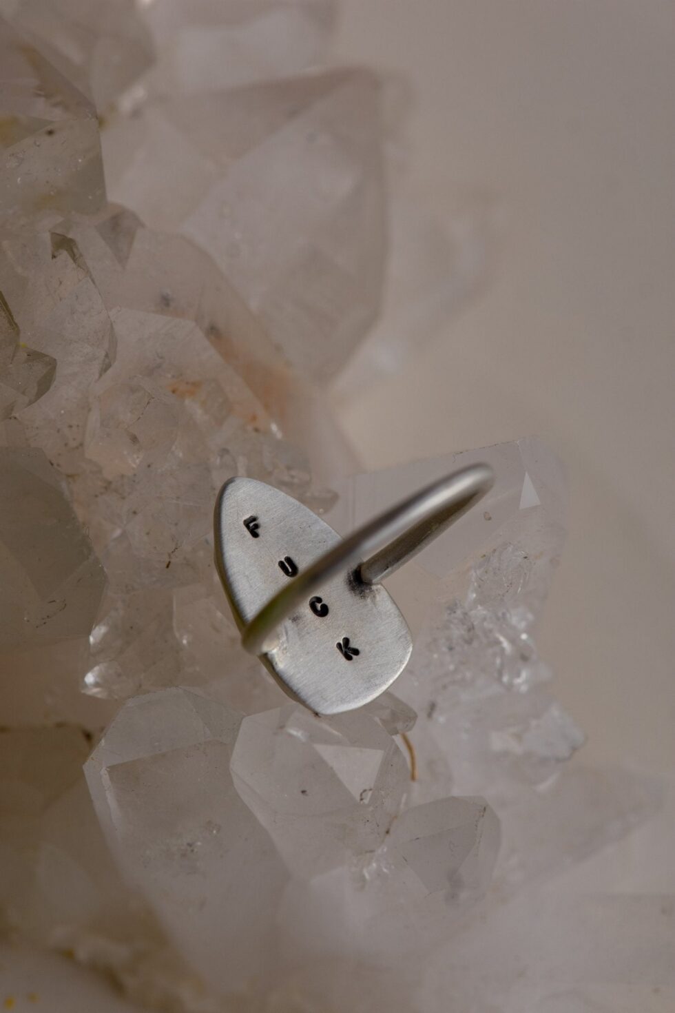 ACCEPTANCE GARNET RING - Fly Free