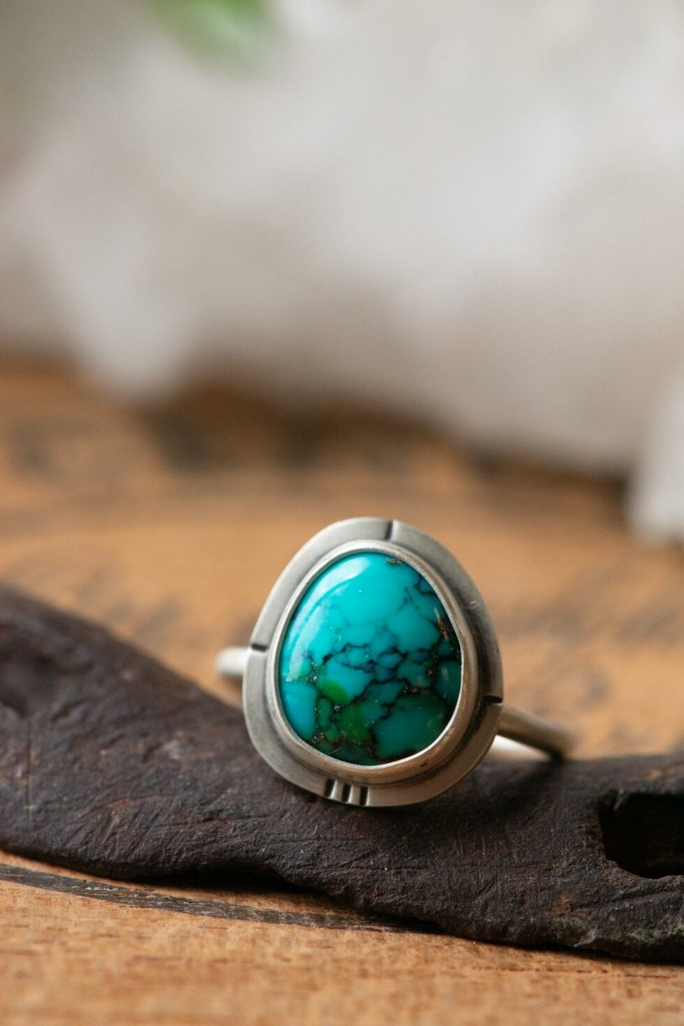 ALOFT TURQUOISE RING - Fly Free