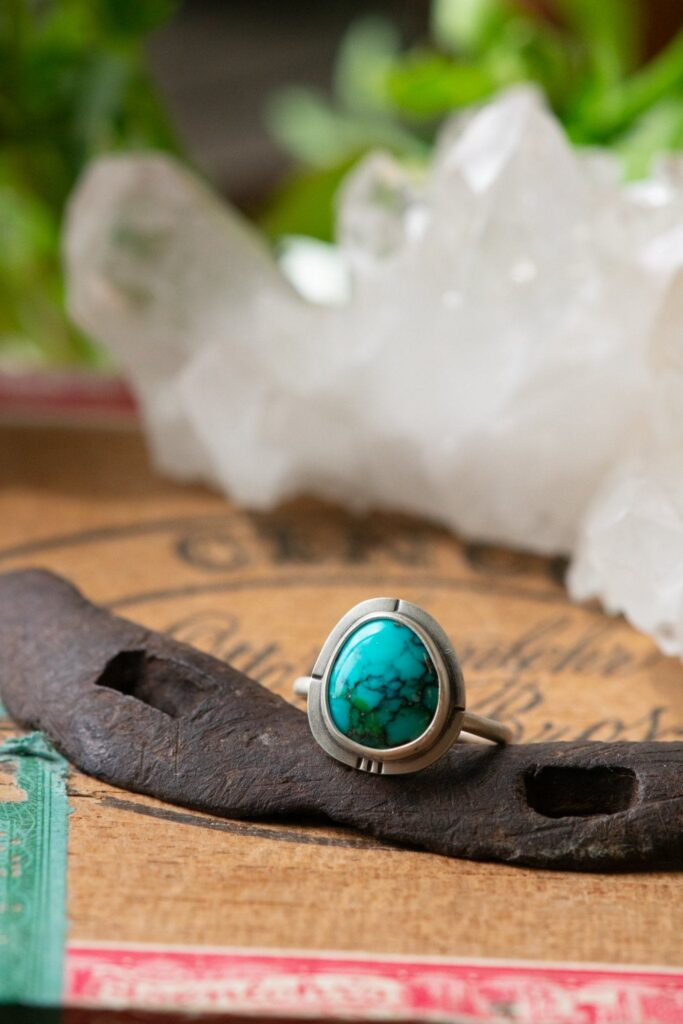 ALOFT TURQUOISE RING - Fly Free