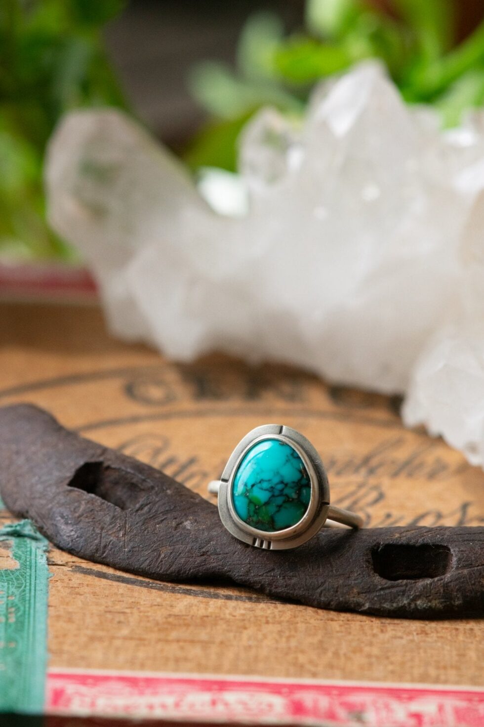 ALOFT TURQUOISE RING - Fly Free