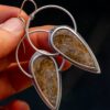 ANCIENT GROWTH PETRIFIED WOOD EARRINGS - Fly Free