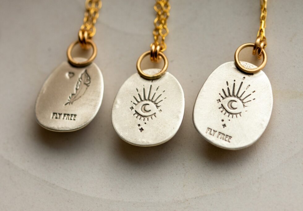 BELOVED PINK CHALCEDONY NECKLACES - Fly Free
