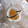 CARNELIAN CRYSTAL CAVE RING - Fly Free