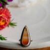 CARNELIAN FLAME RING - Fly Free