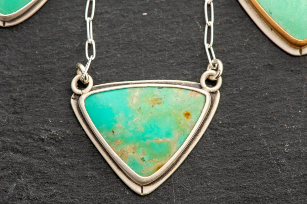COUSIN TURQUOISE + VARISCITE NECKLACES - Fly Free