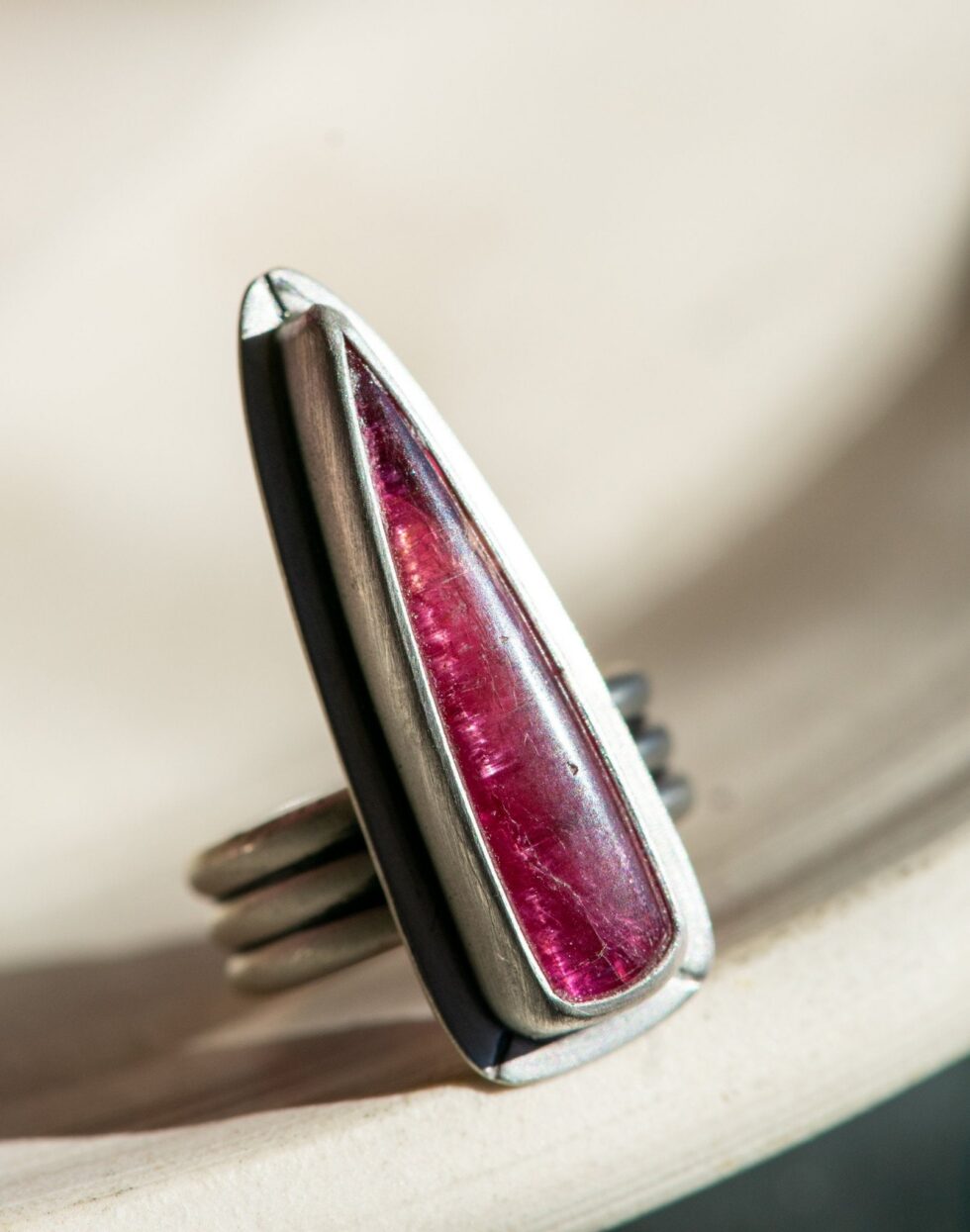 DAGGER TOURMALING RING - Fly Free