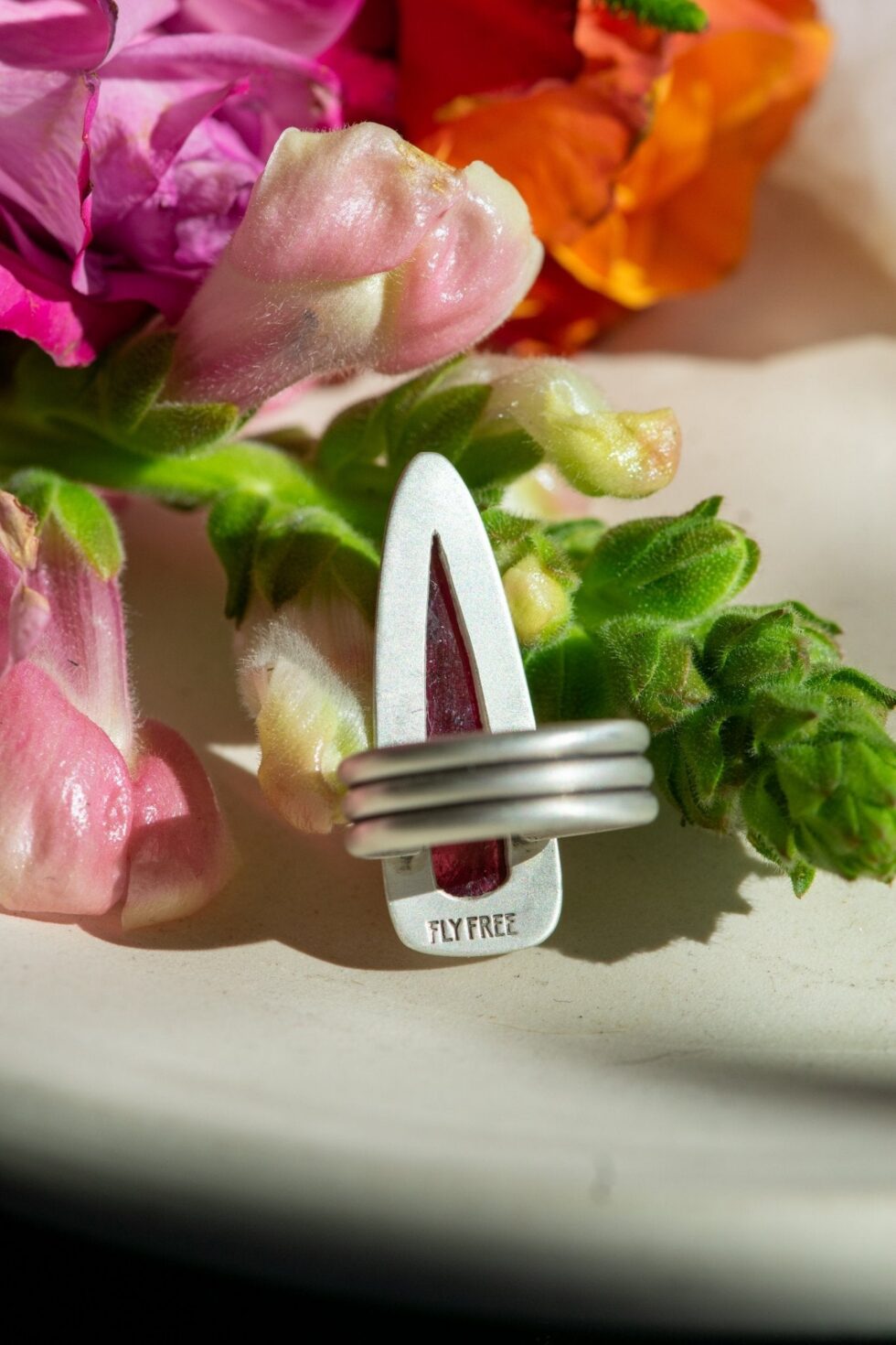 DAGGER TOURMALING RING - Fly Free