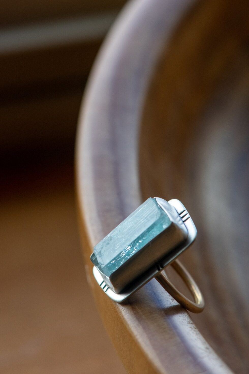 DELIGHTFUL AQUAMARINE RING - Fly Free