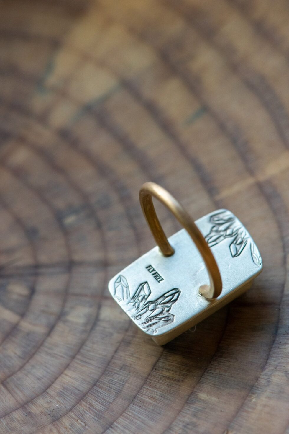 DELIGHTFUL AQUAMARINE RING - Fly Free