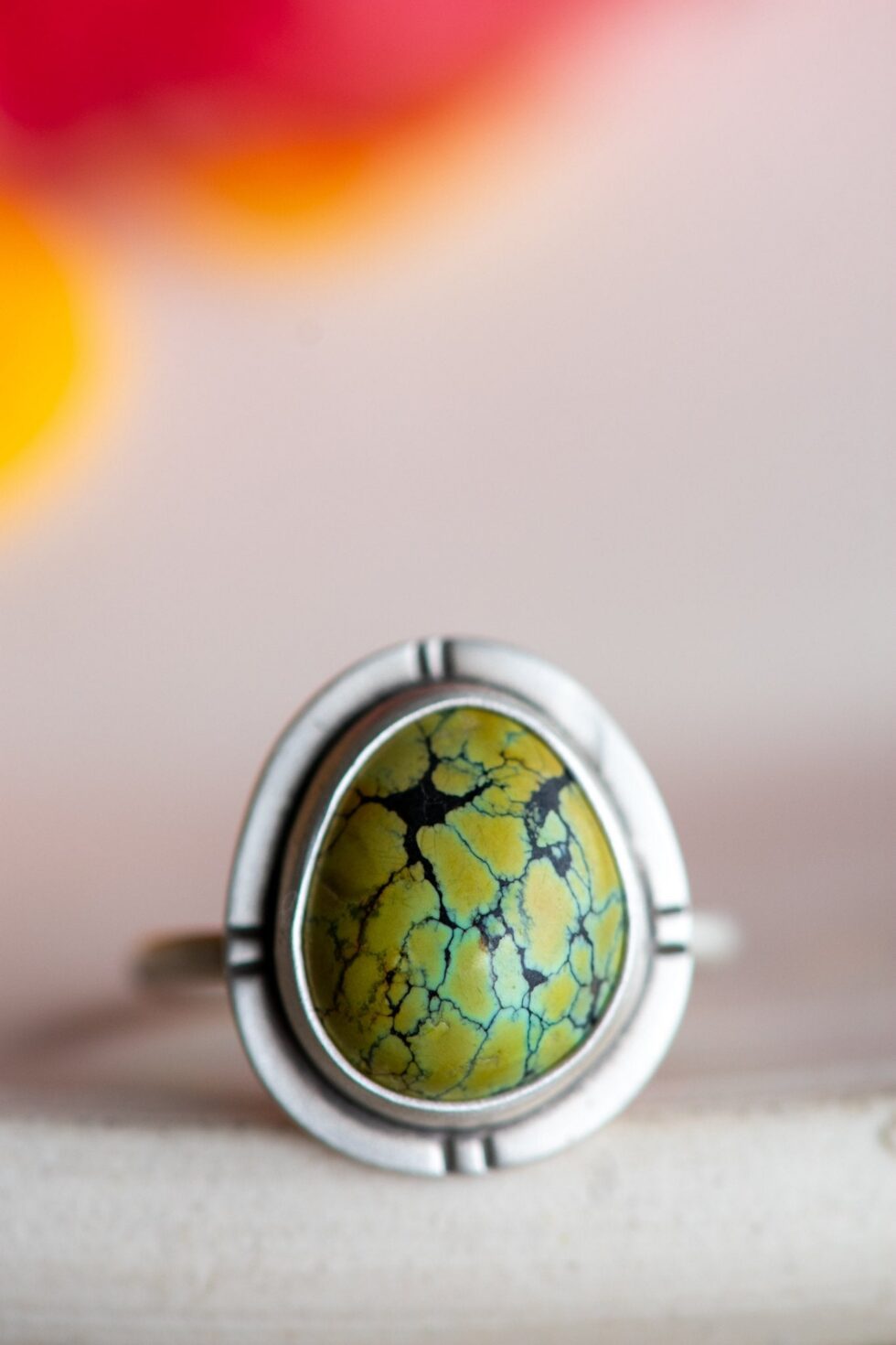EGGCELLENT TURQUOISE RING - Fly Free