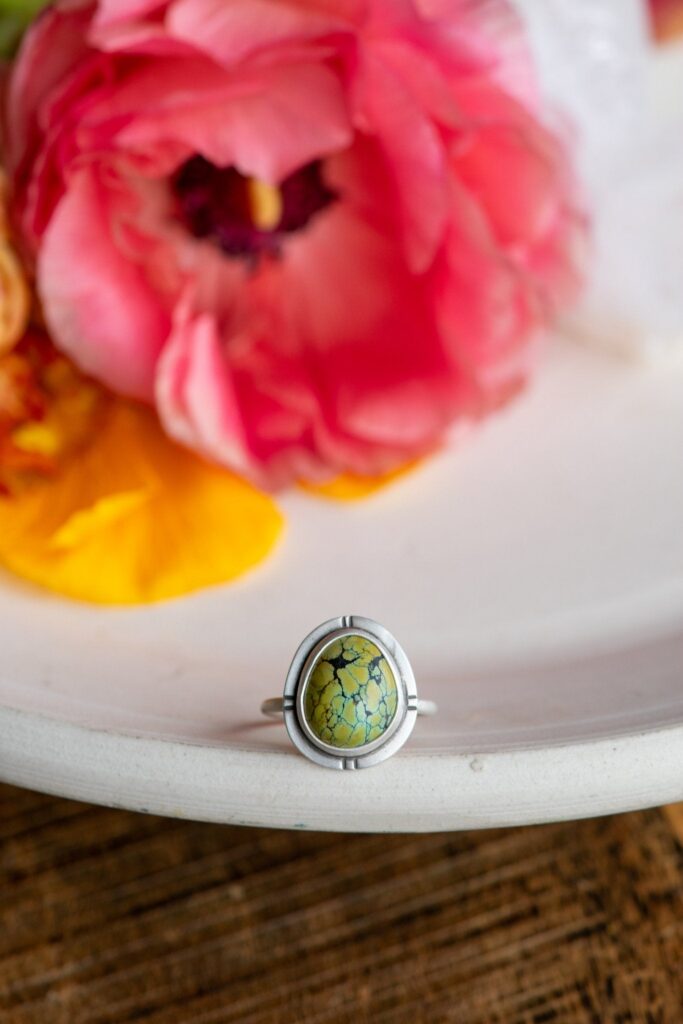 EGGCELLENT TURQUOISE RING - Fly Free