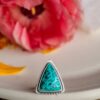 ELECTRIC FEEL CHRYSOCOLLA + STERLING RNG - Fly Free