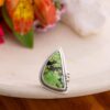 ELECTRIC GREEN TURQUOISE RING - Fly Free