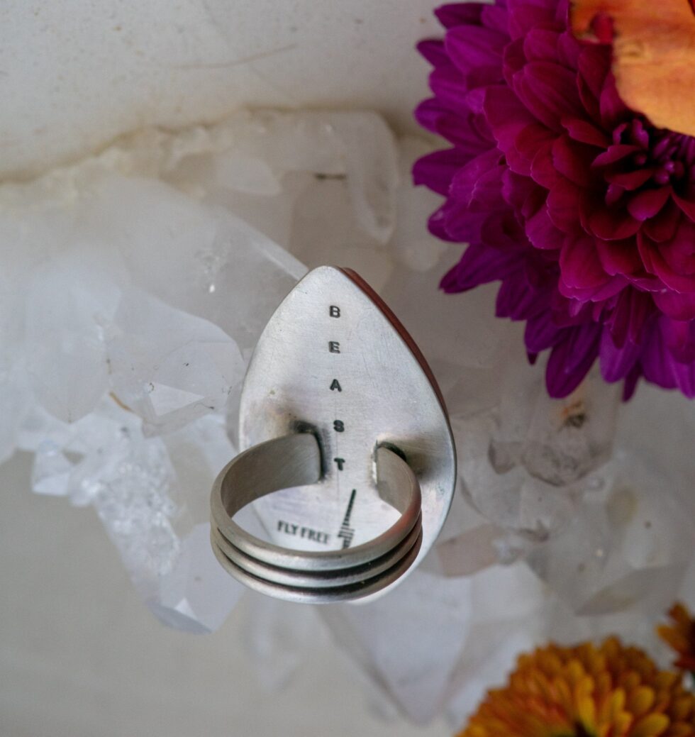 EMBERS MONTANA AGATE RING - Fly Free