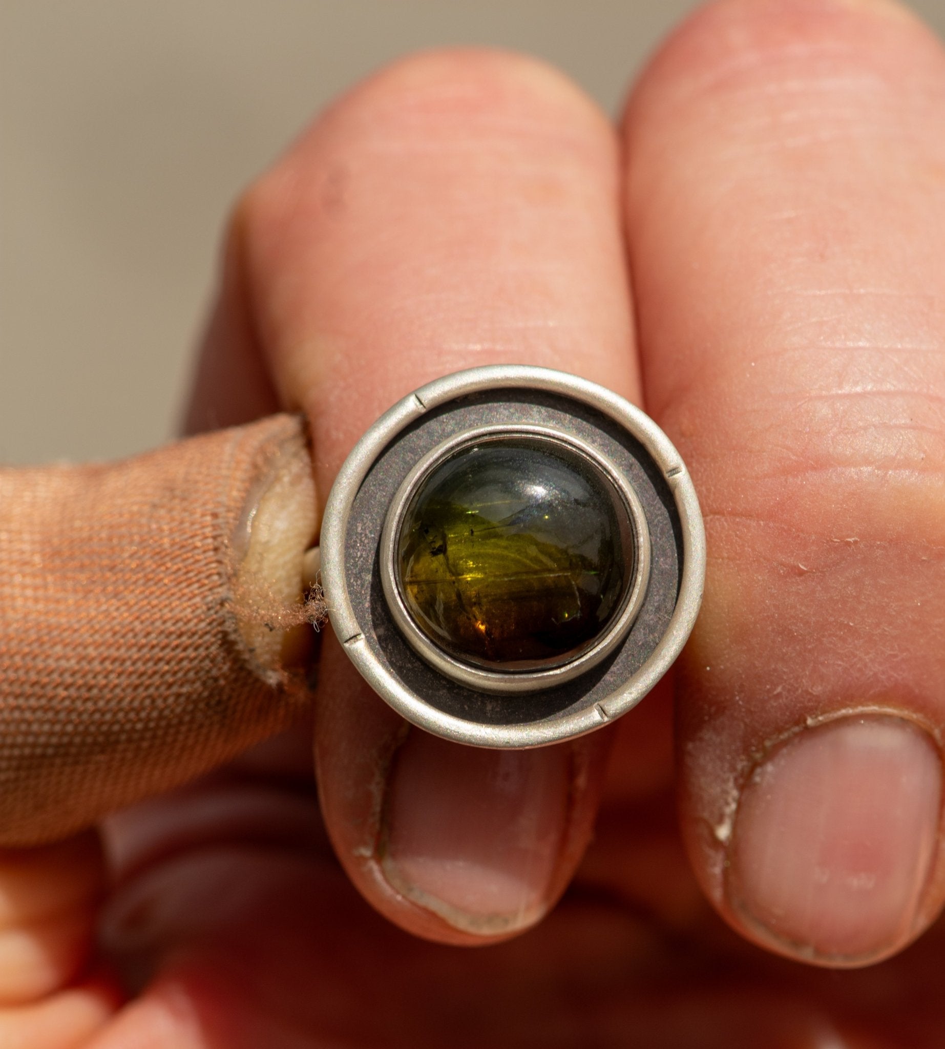 EVERGREEN TOURMALINE RING - Fly Free