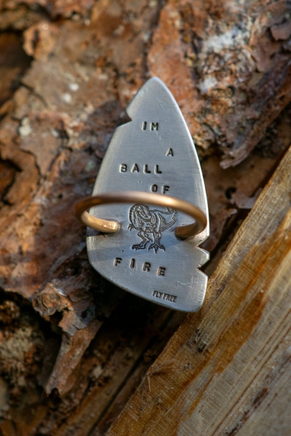 FLAME AGATE RING - Fly Free