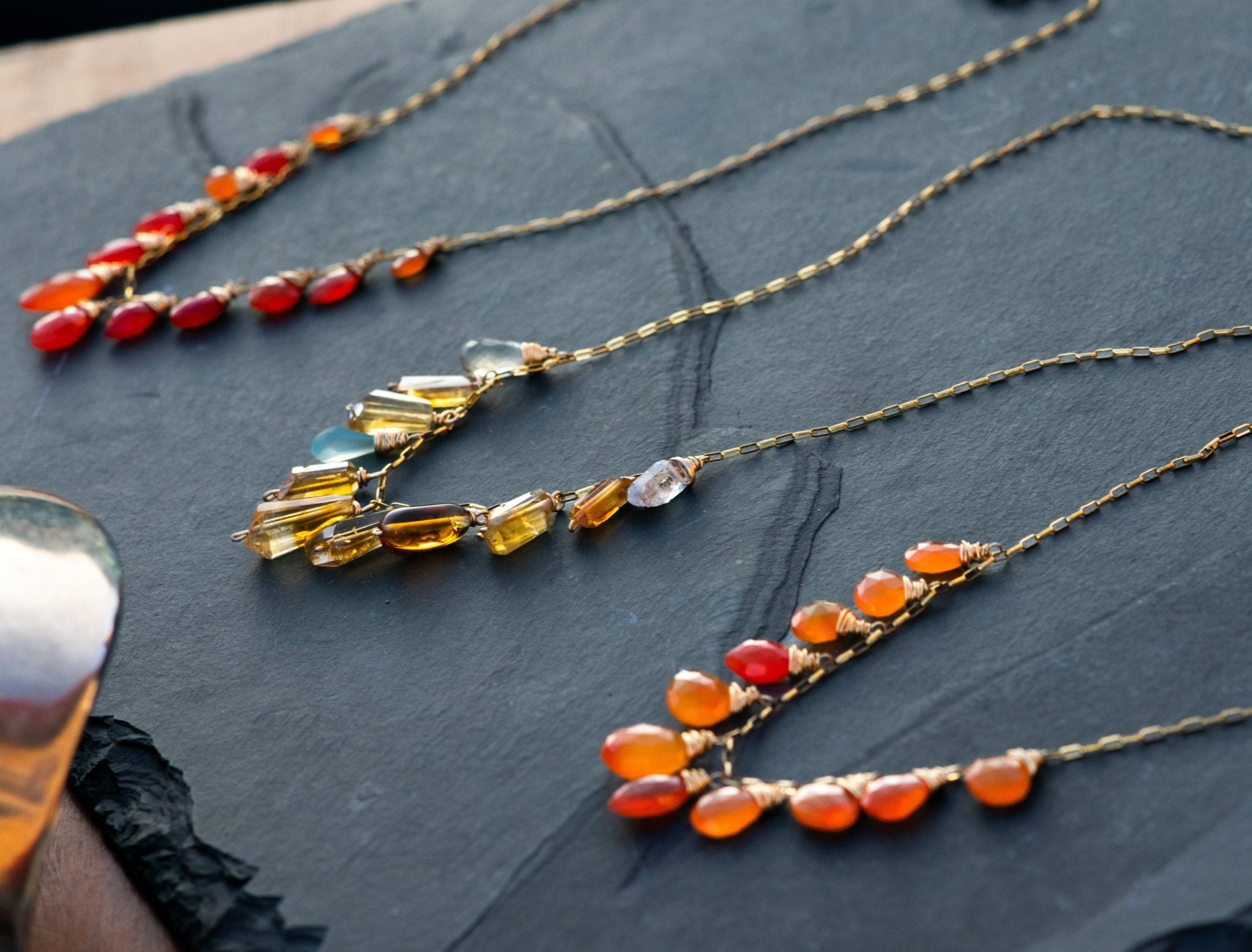 FOR THOSE WHO FAVOR FIRE NECKLACES - Fly Free