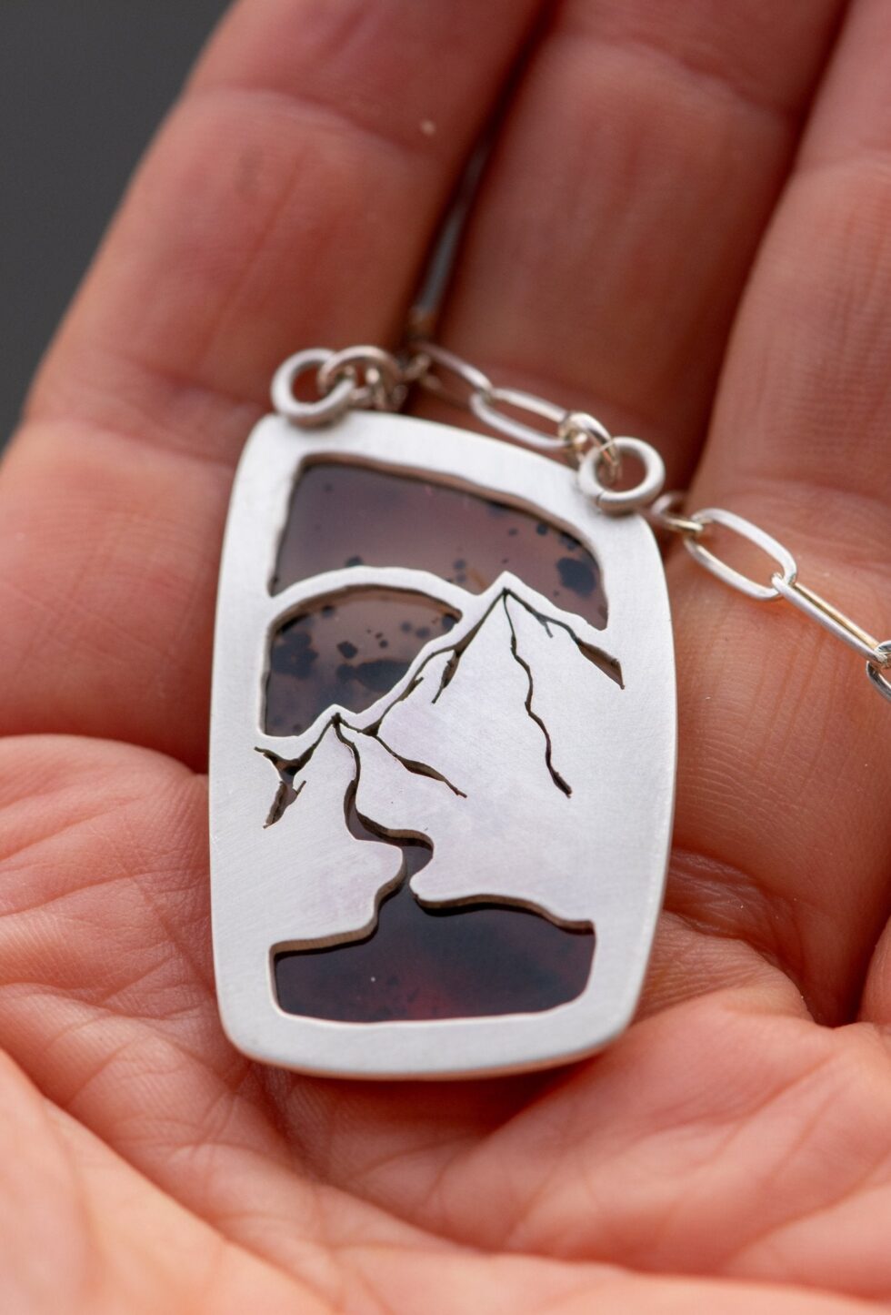 FORTITUDE MONTANA AGATE NECKLACE - Fly Free