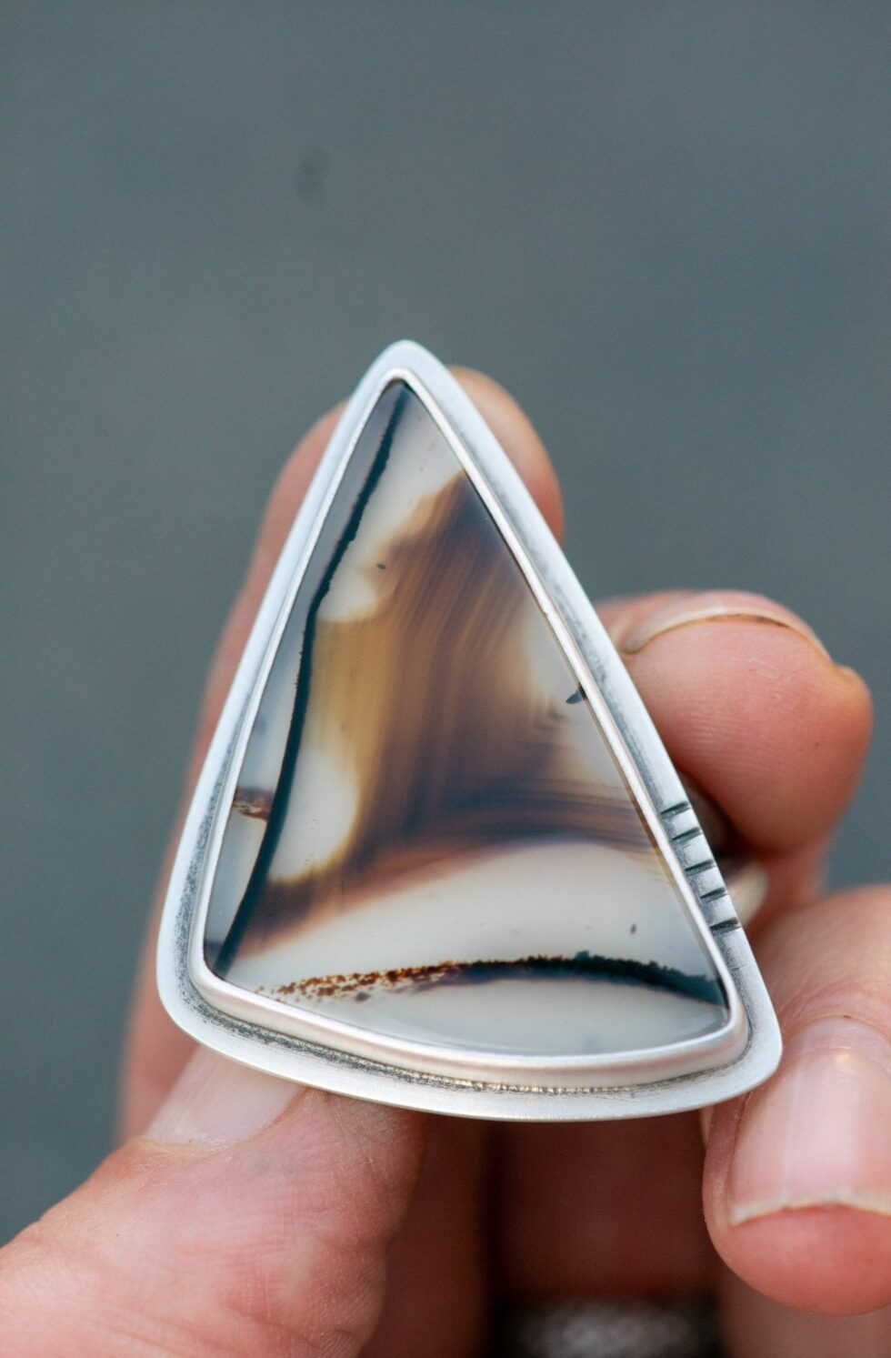 GO YOUR OWN WAY MONTANA AGATE RING - Fly Free