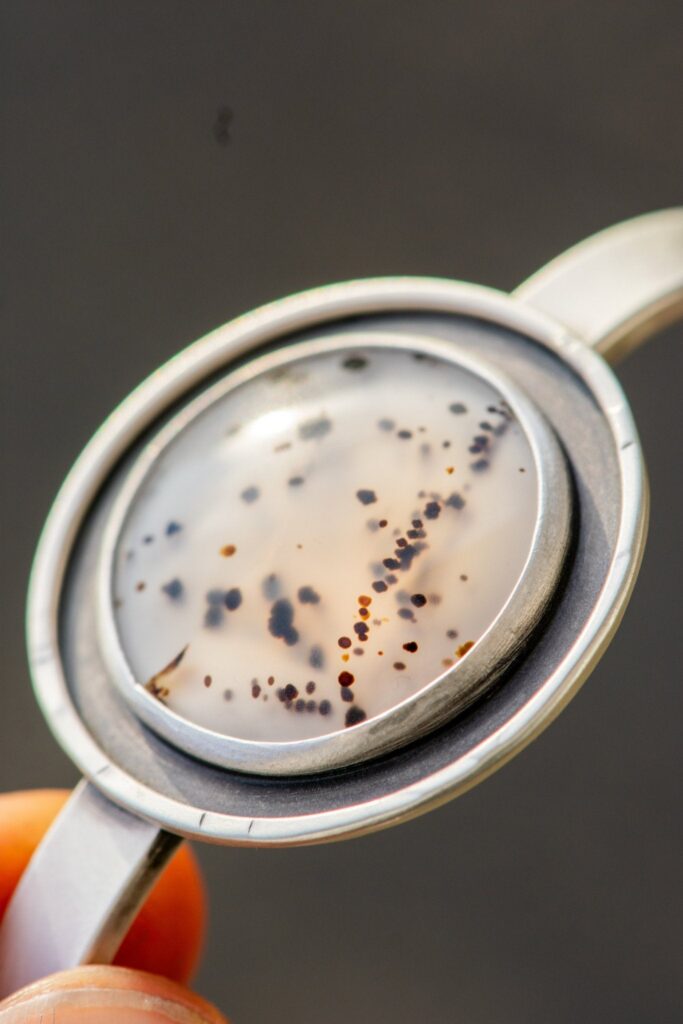 LUNAR MONTANA AGATE CUFF - Fly Free