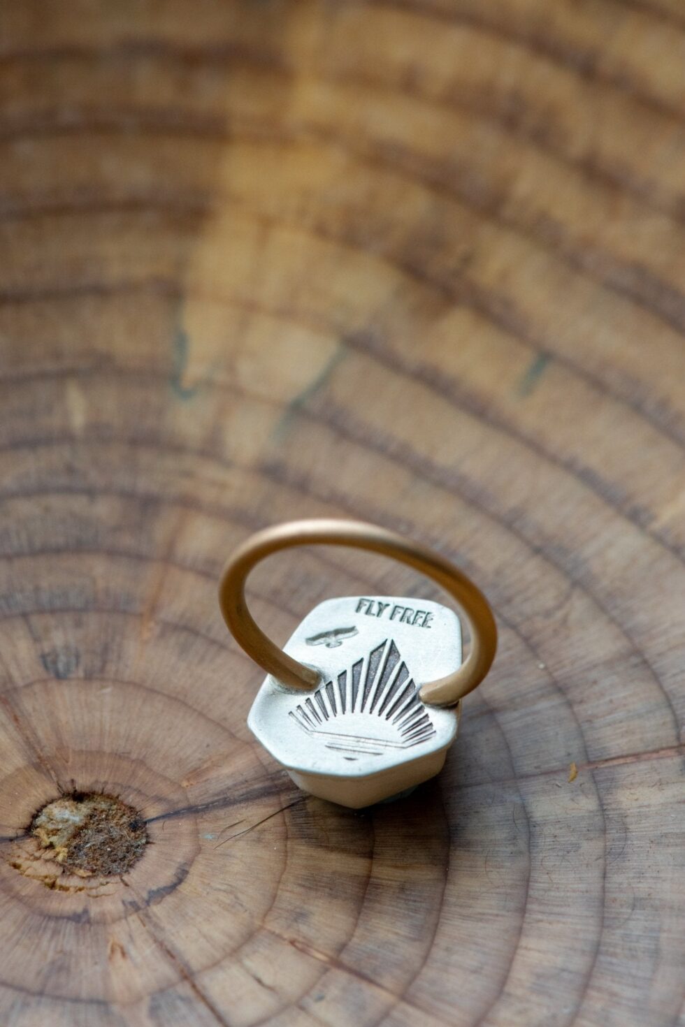 LUSTROUS AQUAMARINE RING - Fly Free