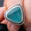 MOSAIC BLUE AQUAMARINE RING - Fly Free