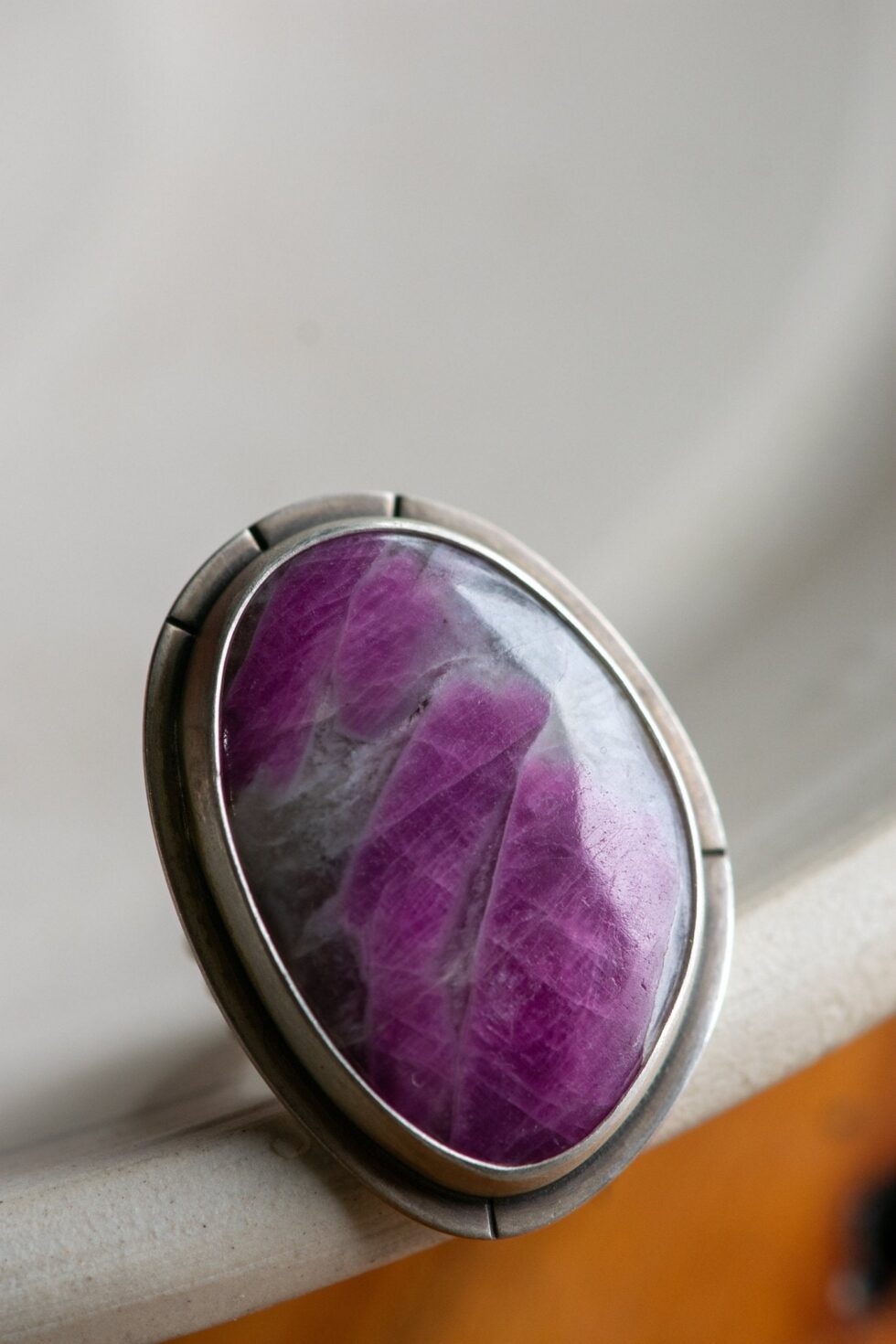 NAH I'M GOOD RIGHT HERE RUBELLITE RING - Fly Free