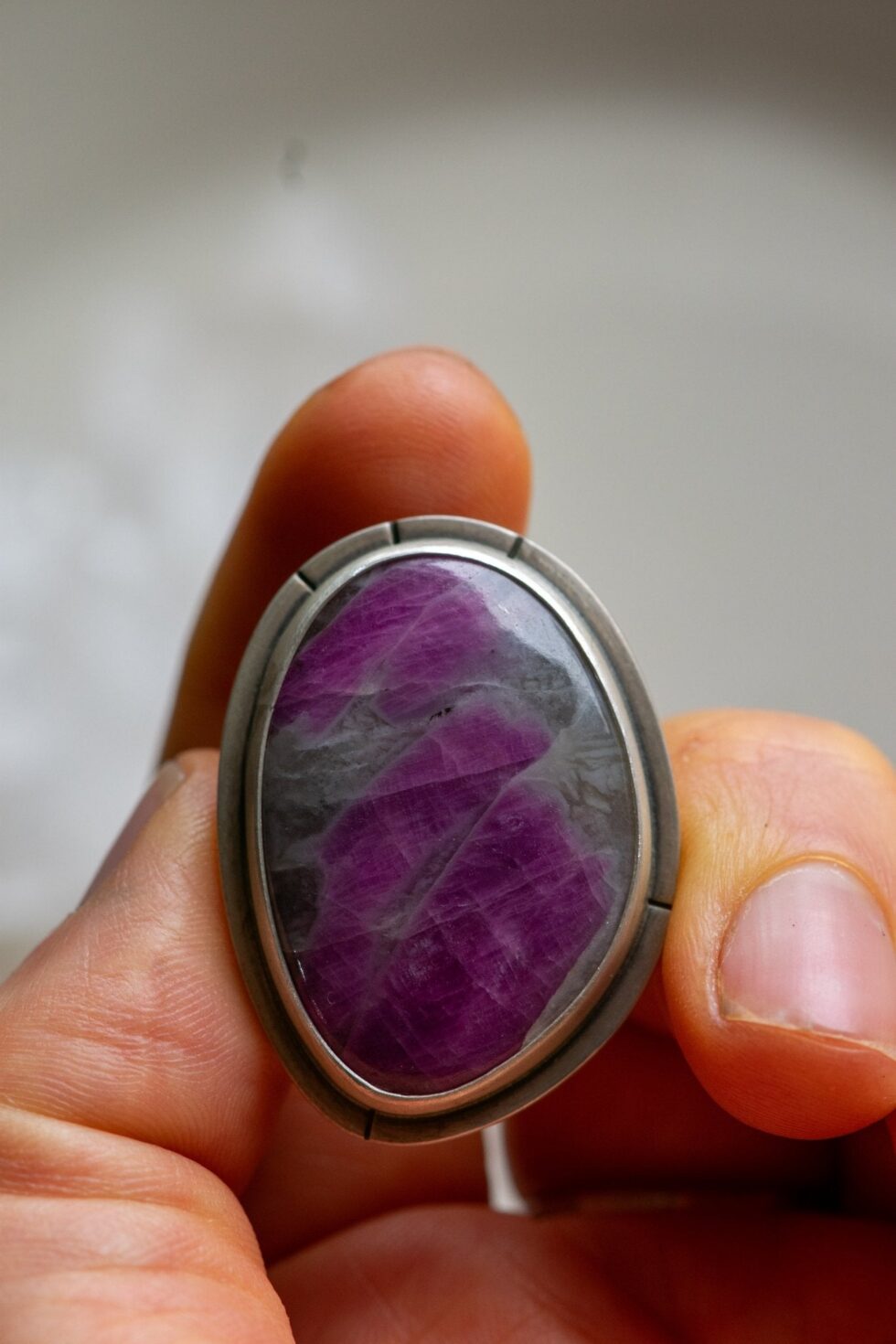 NAH I'M GOOD RIGHT HERE RUBELLITE RING - Fly Free