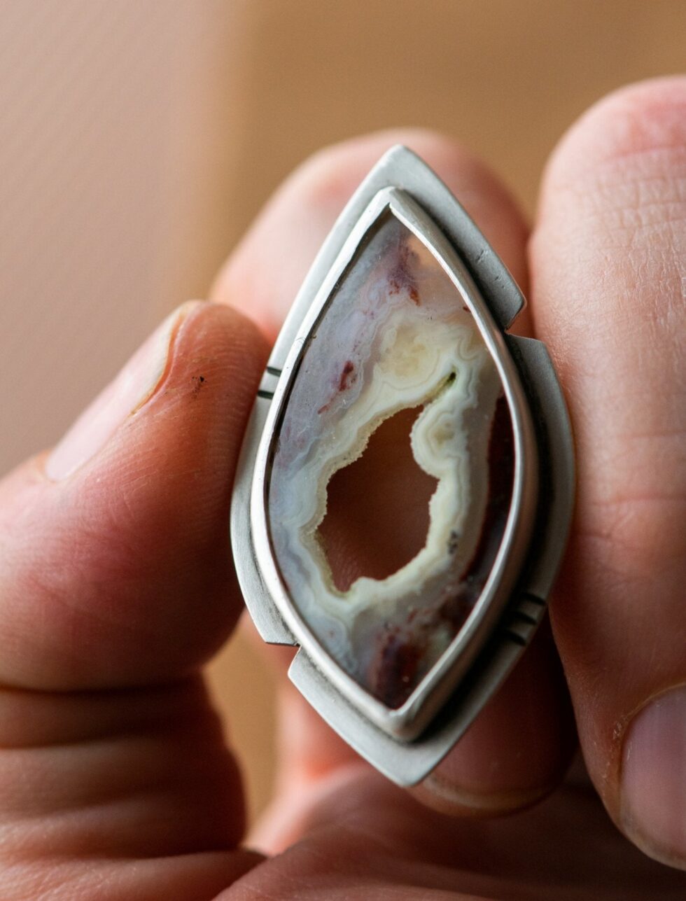 NEBULA AGATE RING - Fly Free