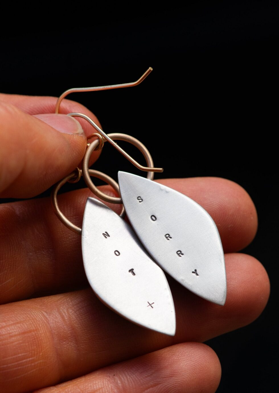 NOT SORRY VARISCITE EARRINGS - Fly Free