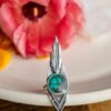 OLD WORLD TURQUOISE DIVINER RING - Fly Free