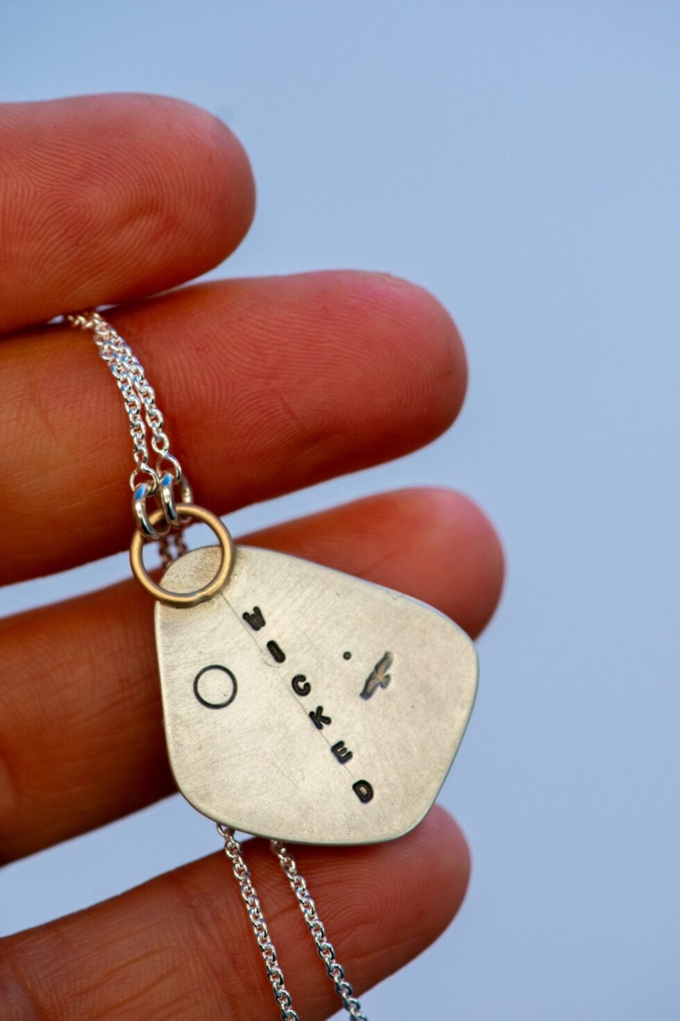 PSILOMELANE DRUZY DIVINER NECKLACE - Fly Free