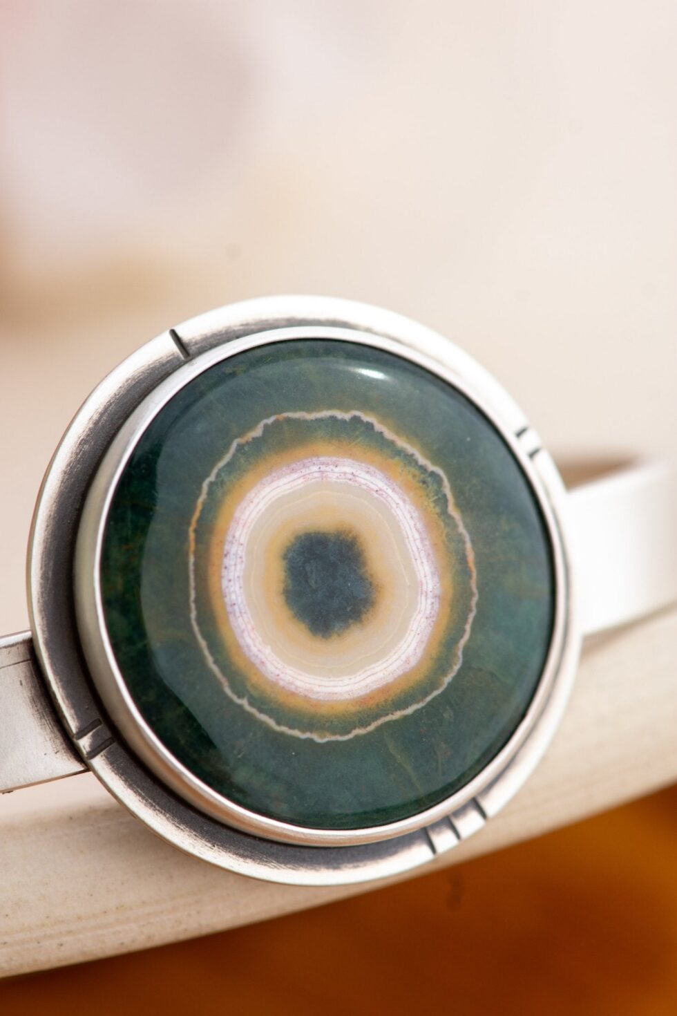 RAWR OCEAN JASPER CUFF - Fly Free