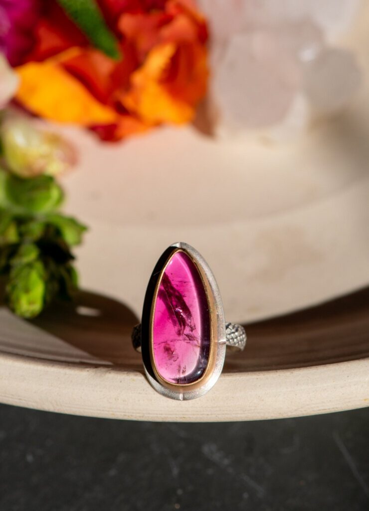 RENEGADE RUBELLITE TOURMALINE RING - Fly Free