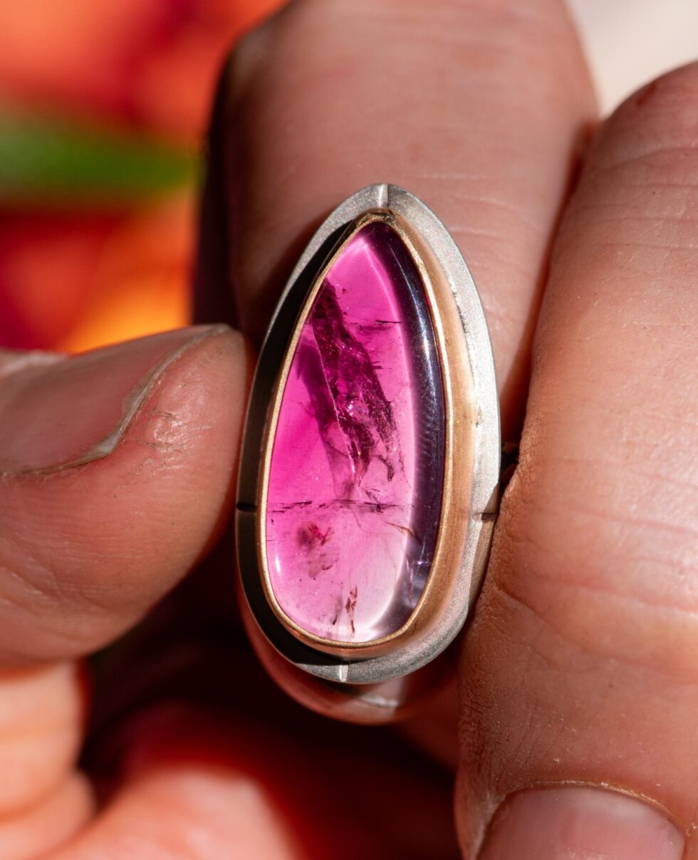 RENEGADE RUBELLITE TOURMALINE RING - Fly Free