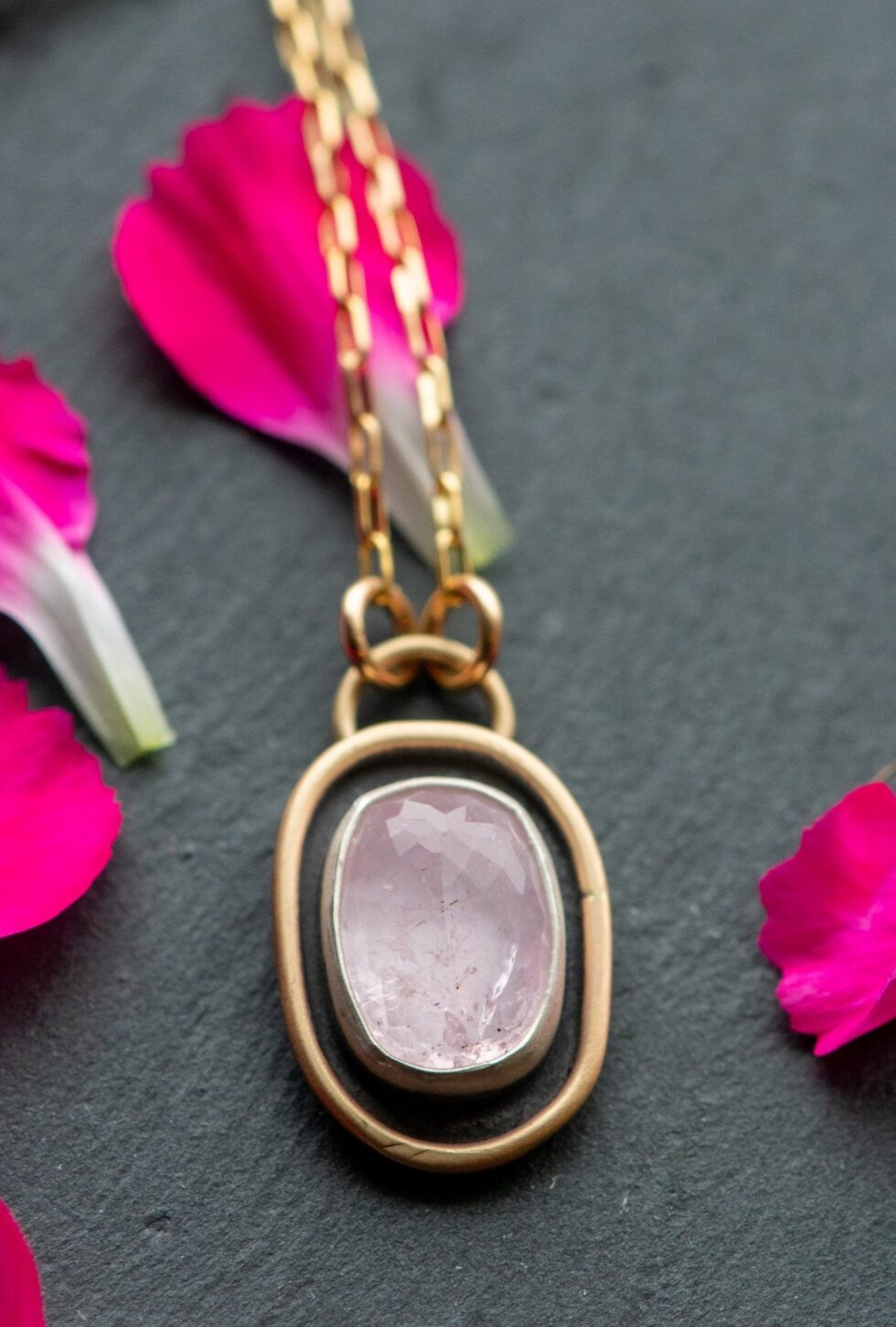 ROSE QUARTZ + MORGANITE - Fly Free