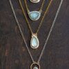 SHALLOW SEAS AQUAMARINE NECKLACES - Fly Free