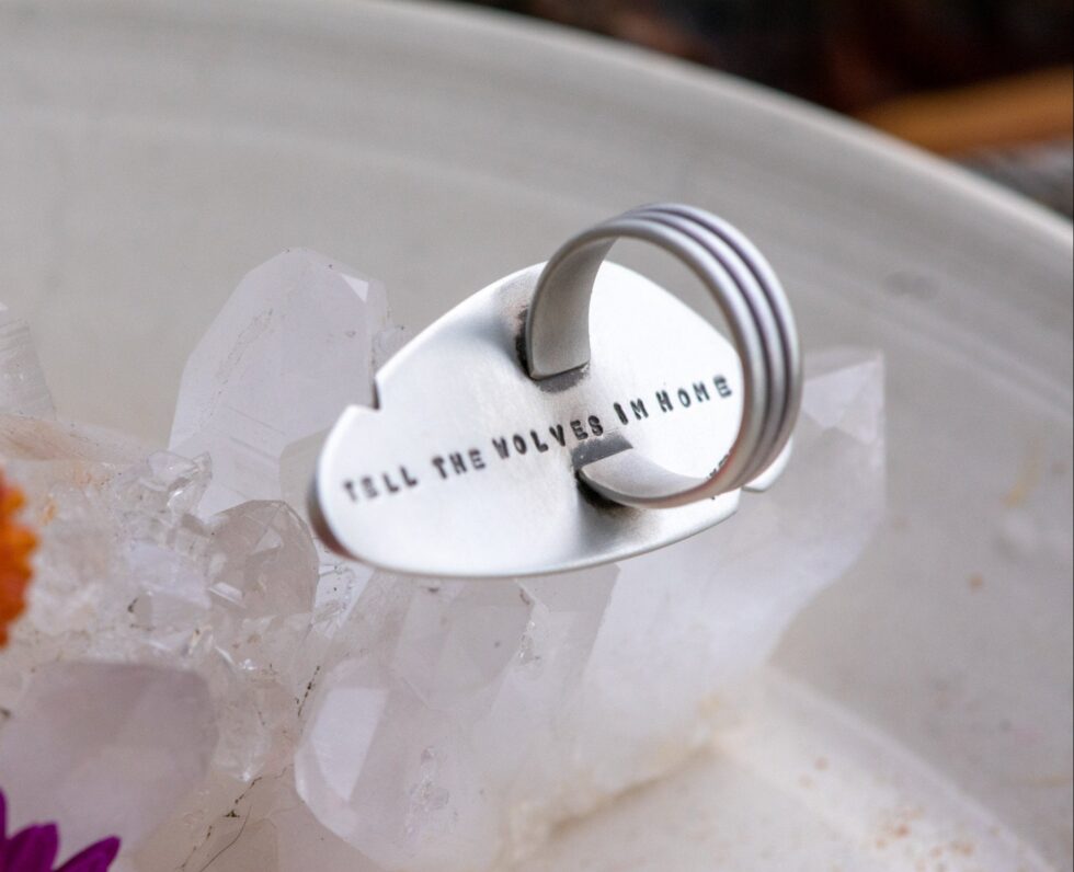 SMOKE LIKE WATER MONTANA AGATE RING - Fly Free
