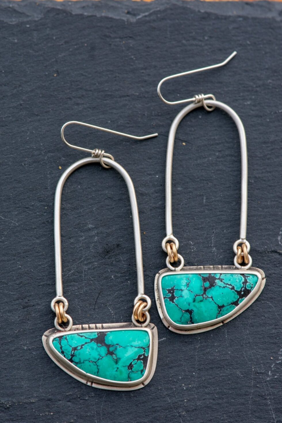 SOVEREIGN GROUND TURQUOISE EARRINGS - Fly Free