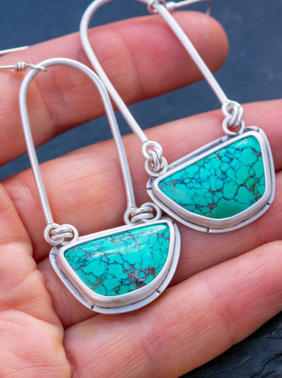 SOVEREIGN GROUND TURQUOISE EARRINGS - Fly Free