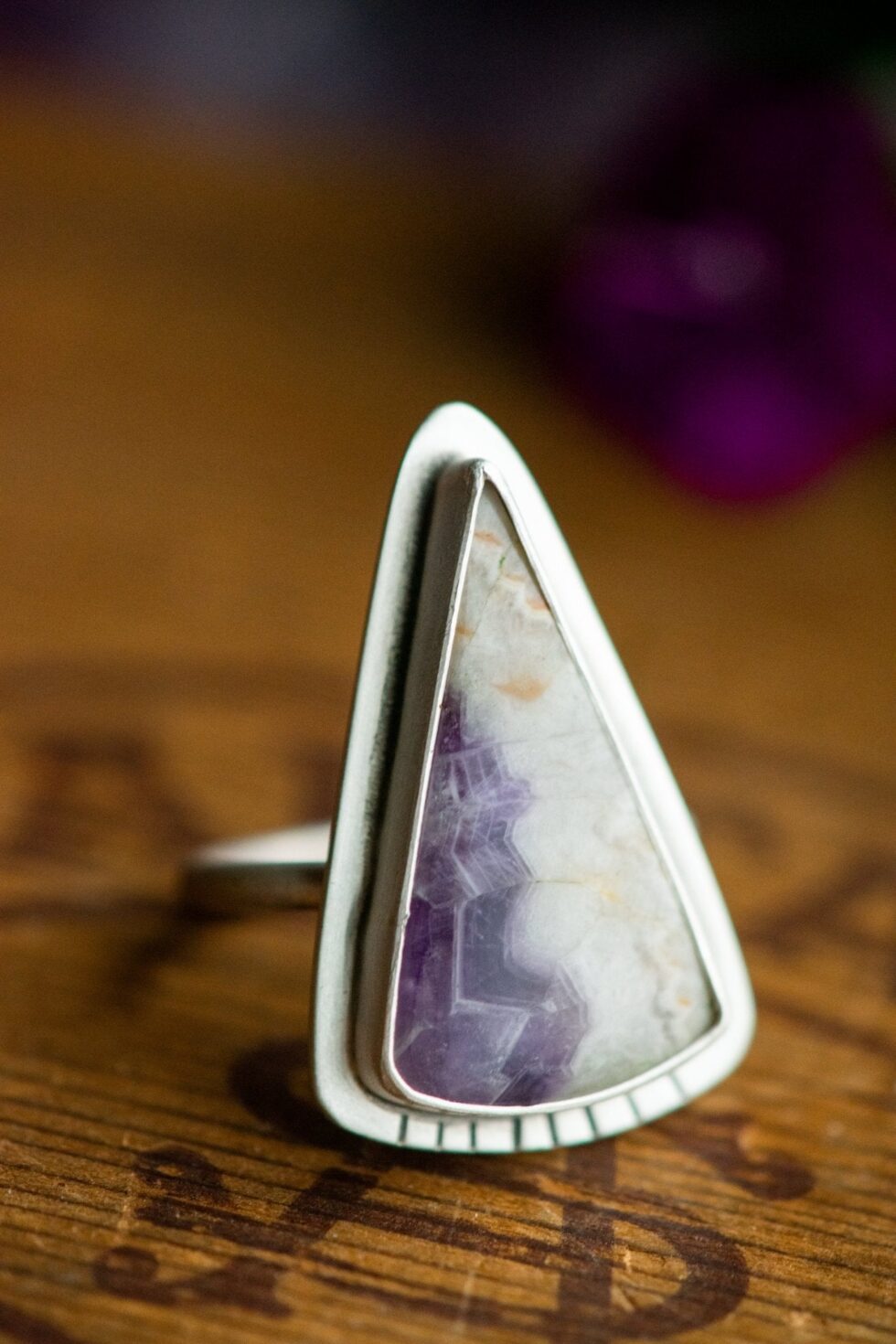 STRATA AMETHYST RING - Fly Free