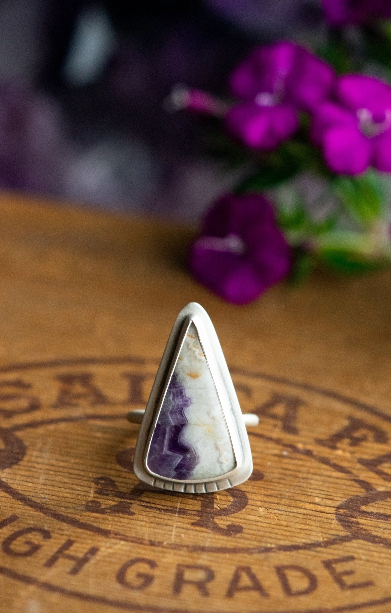 STRATA AMETHYST RING - Fly Free