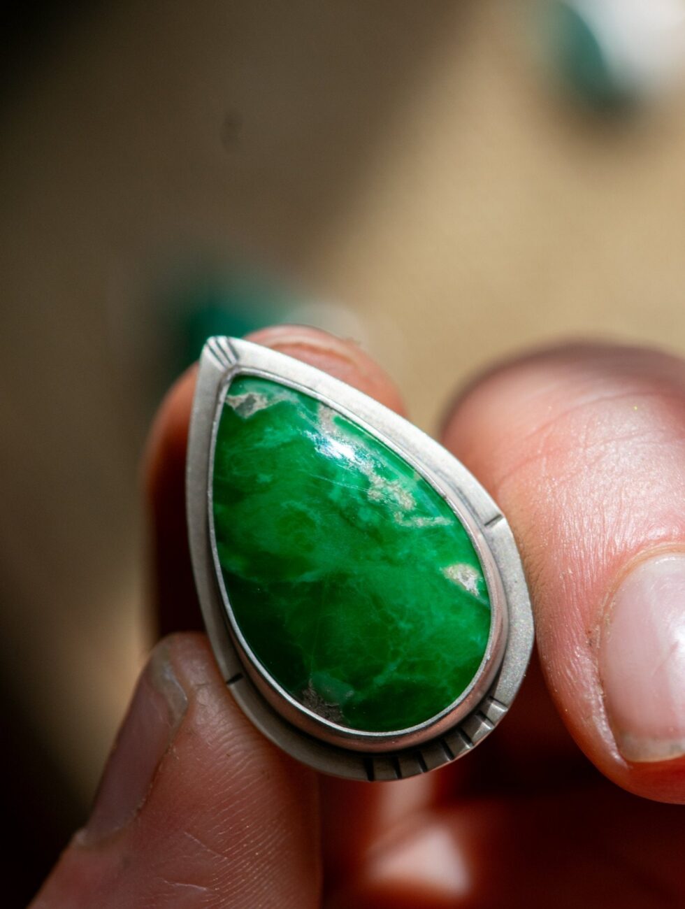 VERDE VARISCITE RING - Fly Free