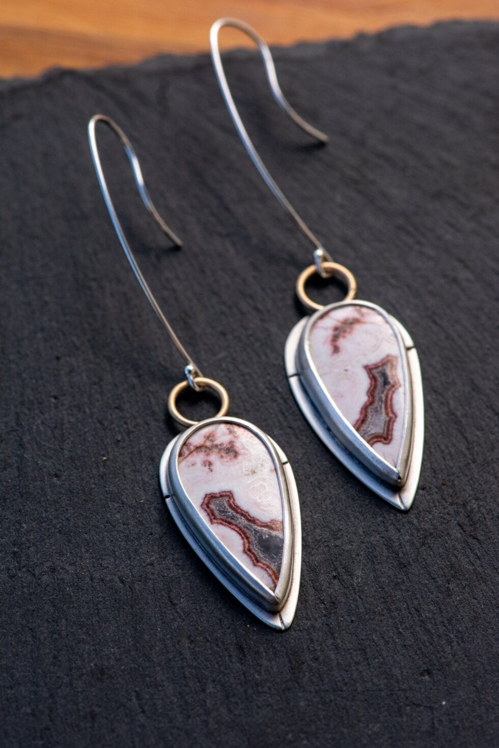 WILDCARD AGATE JASPER COMBO EARRINGS - Fly Free