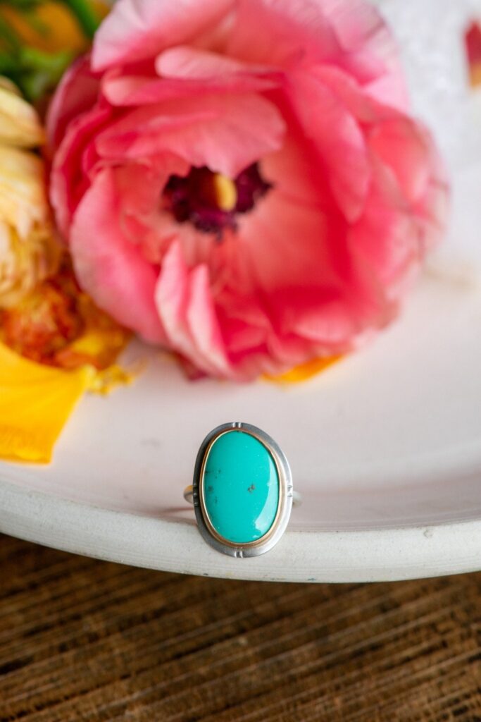 YOU KNOW WHAT TURQUOISE RING - Fly Free