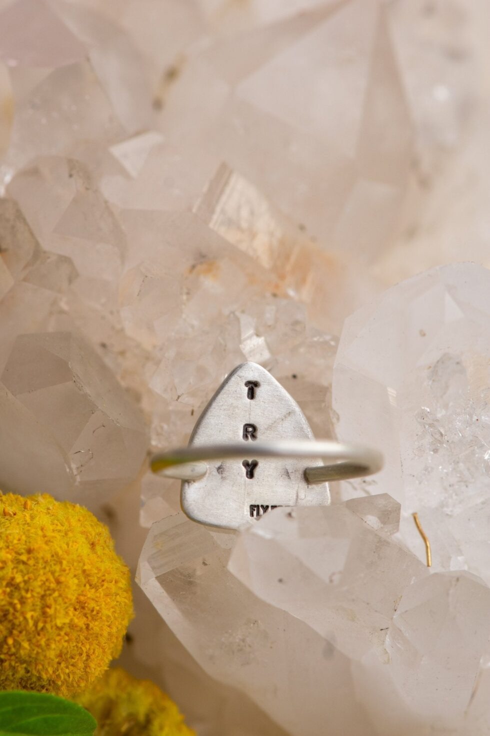 YOUR ARE DOING THE BEST GARNET RING - Fly Free